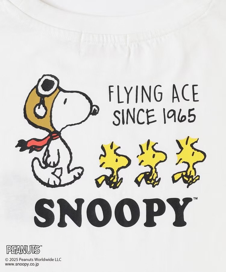 出所：ハニーズ公式　スヌーピー／Ｔシャツ