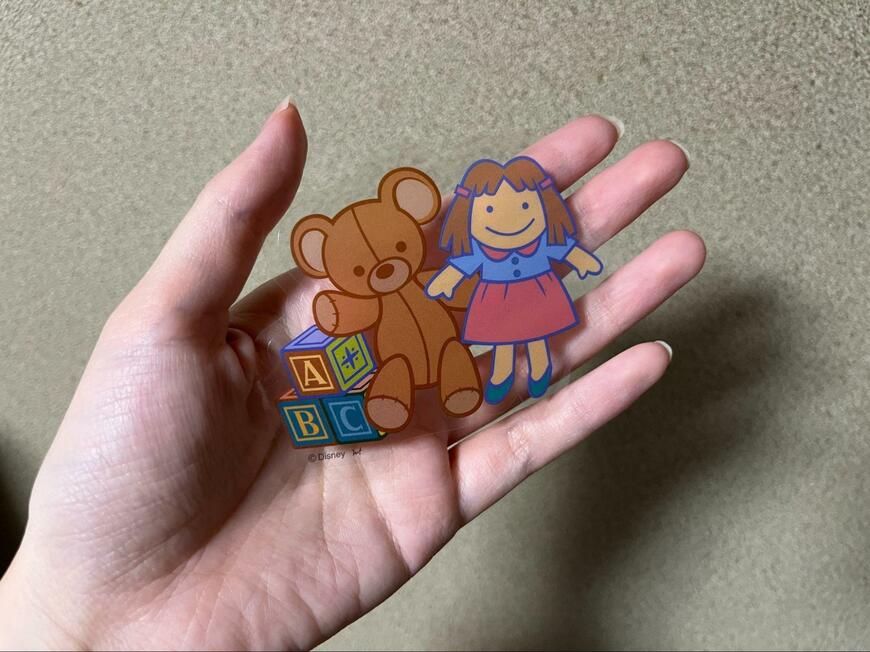 筆者撮影（セリア、ダイカットステッカー 3枚入/ピーター・パン）