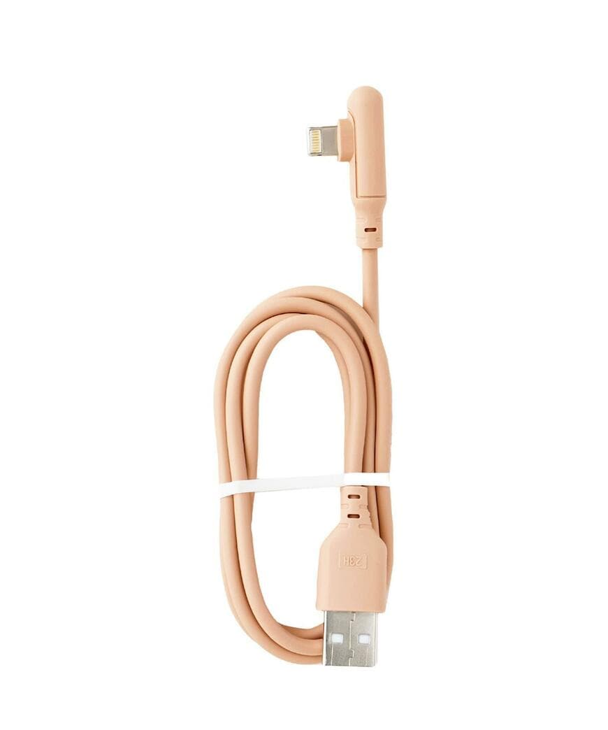 出所：パルグループ公式ファッション通販サイト 3COINS L字型ライトニングケーブル：1m