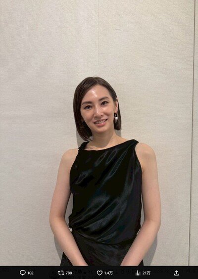 出所：北川景子のX（@KKeiko_official）参照日：2025年12月1日