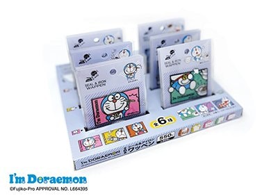 出所：ローソン公式サイト　「I’m Doraemon」シール＆アイロン ワッペン