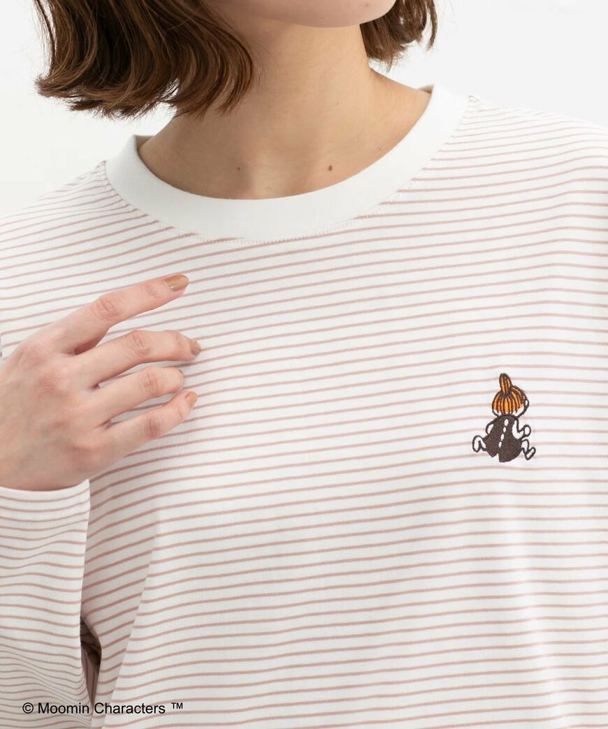 出所:ハニーズ公式オンラインストア ムーミン/長袖Tシャツ