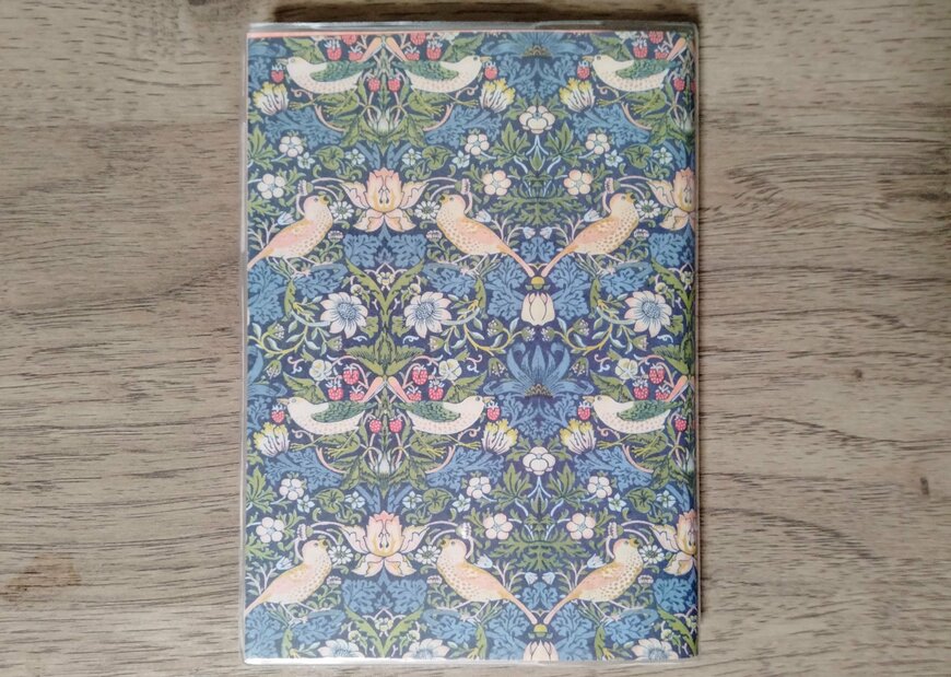 筆者撮影（セリア、A4コラージュペーパー ウィリアム・モリス）