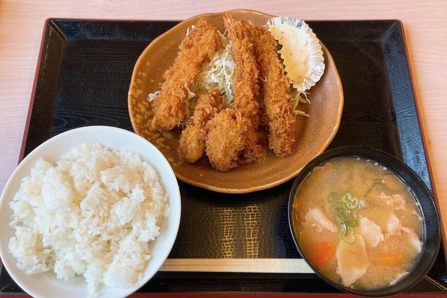 【かつや】新メニュー「秋の海鮮フライ定食」に衝撃　コスパ最高の一品に満足