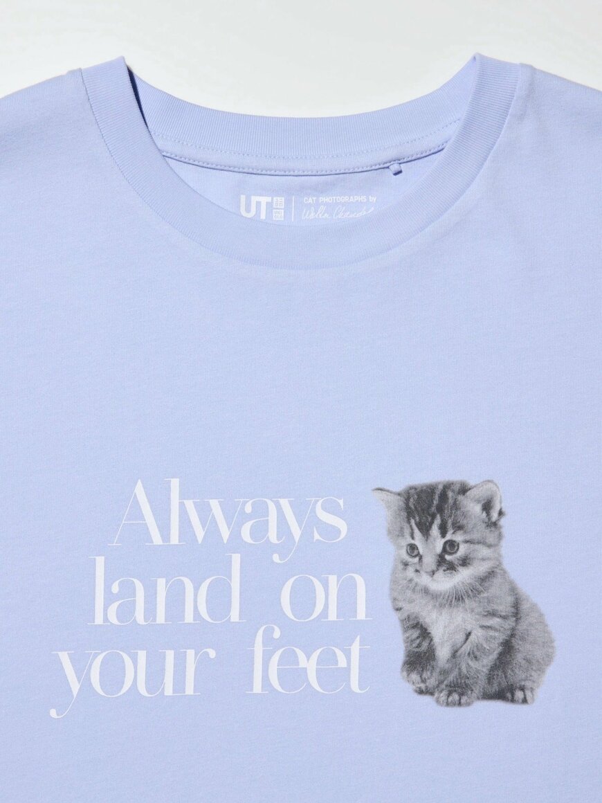 ユニクロ公式　キャット・フォトグラフ UT/リラックスフィット