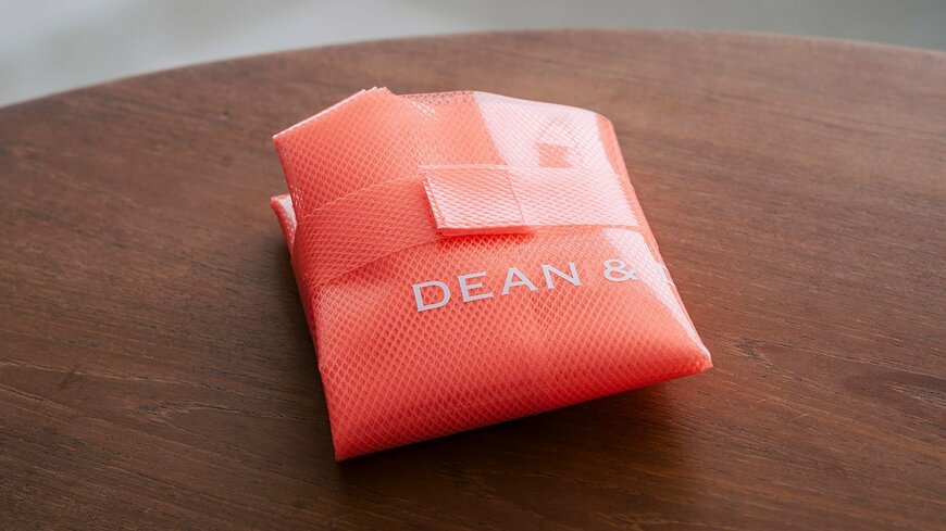 ディーン＆デルーカ公式　ショッピングバッグ EVA コーラルオレンジ