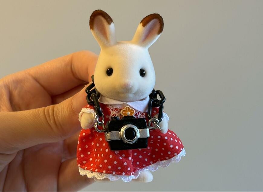 キャンドゥ、ぬいぐるみ用クラシックカメラの画像