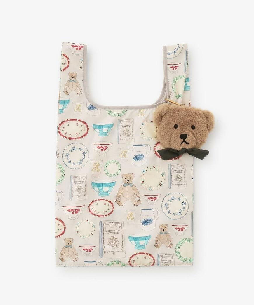 アフタヌーンティー、くまポーチ付きショッピングバッグ商品画像