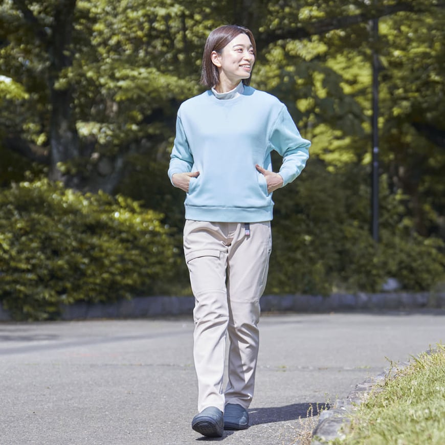 ワークマン公式 レディースサーバースウェットウォームクルー
