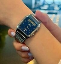 【チプカシ】「アナログとデジタルの融合デザインが◎」最新「チープカシオ」（8800円税込）で洗練された印象を与えることに大成功！