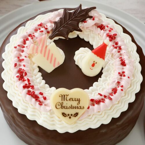クリスマス　デコレーションケーキ