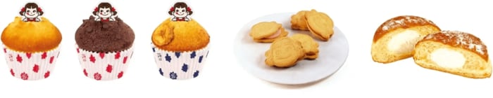 「ミルキー」にちなんだ様々なスイーツも販売されます