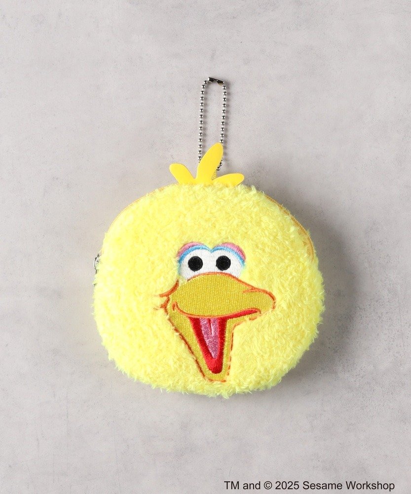 出所：ライトオン公式　「SESAME STREET」フェイス丸型ポーチ