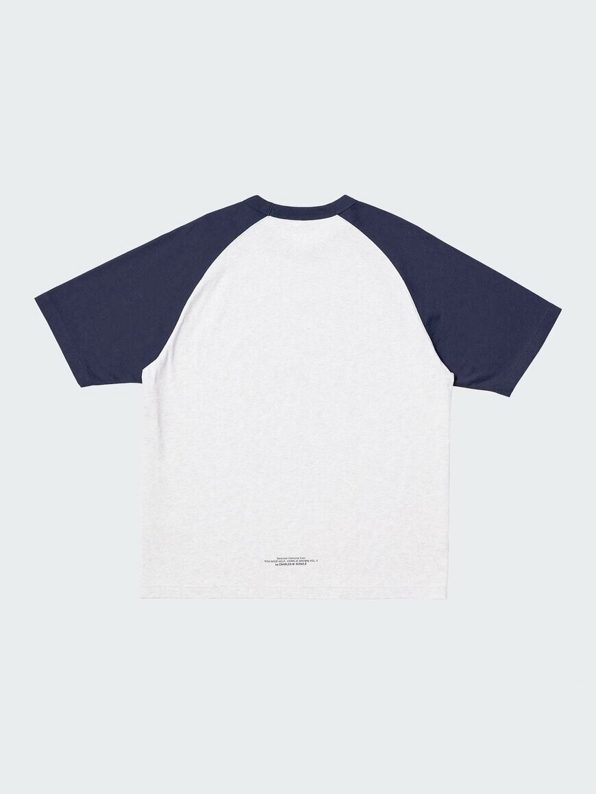 出所：ユニクロ公式　ピーナッツ UT/オーバーサイズフィット