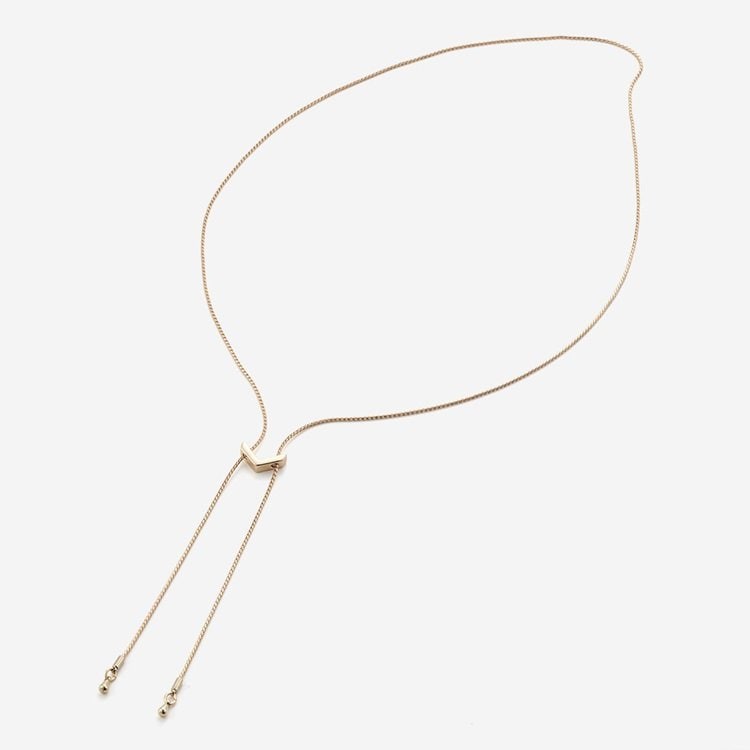 Vポイントネックレス