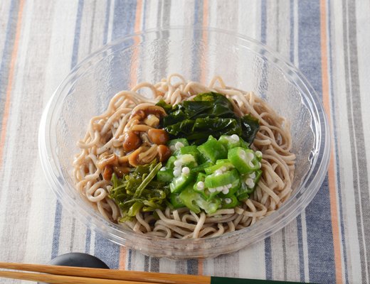 ローソンの新商品:ミニネバネバそば