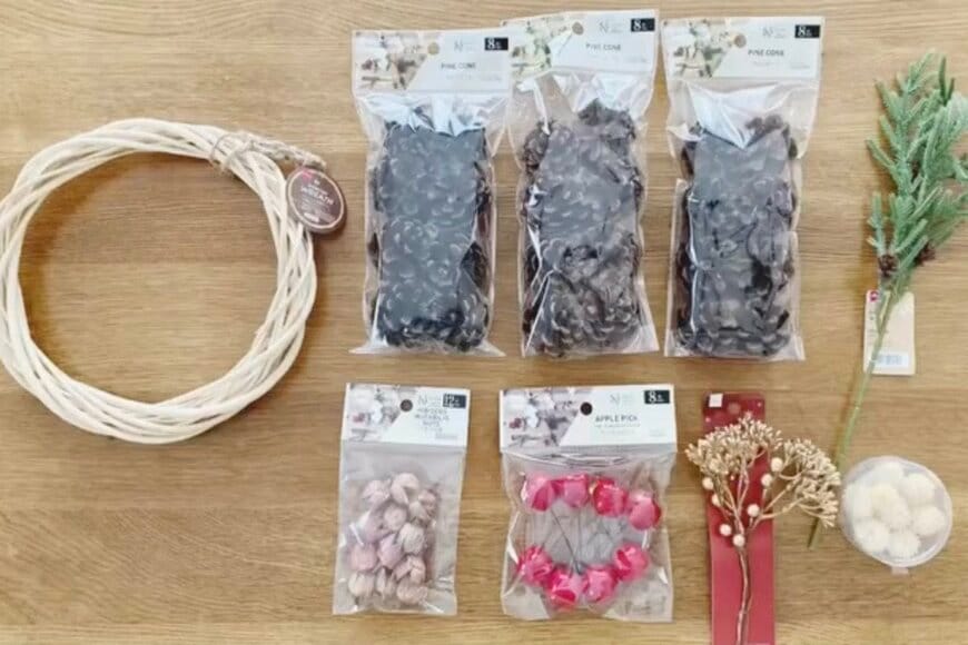 ダイソーの商品を使ったDIY