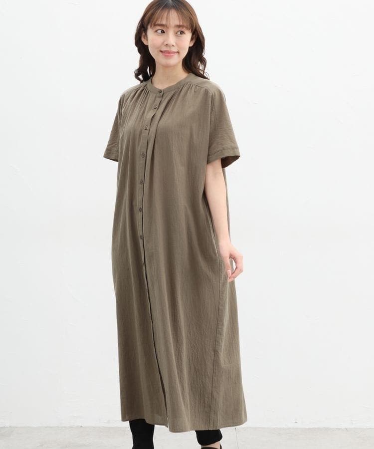 ハニーズ、マオカラーワンピース画像