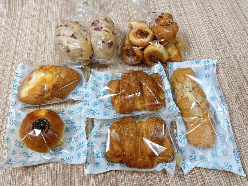 1000円分のパンを購入