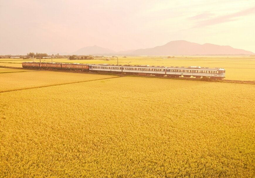 秋の新潟の鉄道写真