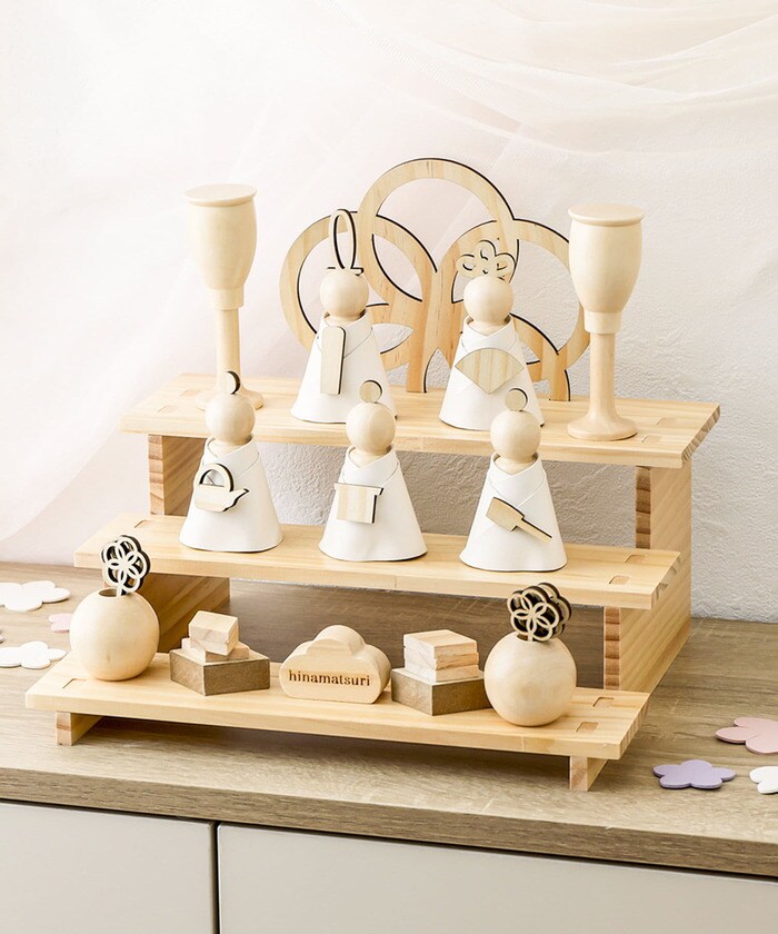 ひな人形3段