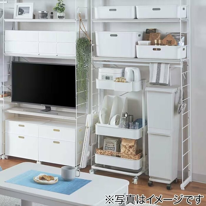 画像の通り、狭いスペースでも活用できます