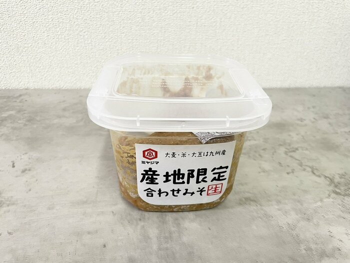 フタがクリアなので味噌の残量が把握しやすい！