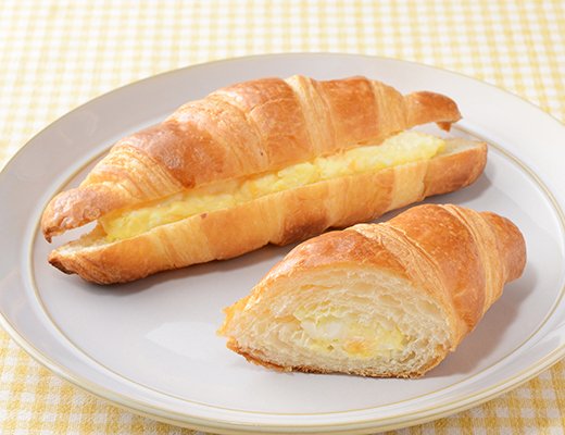 ローソンの新商品：バター香るたまごクロワッサン