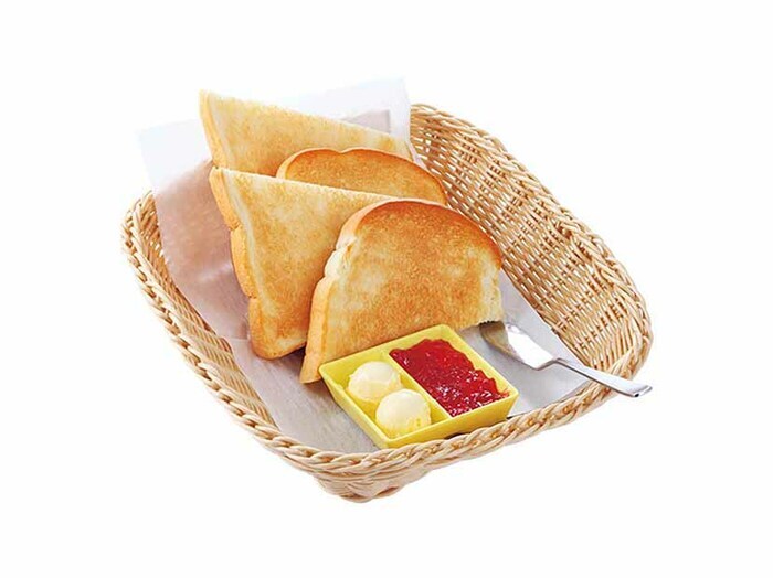 いちご大福風トースト