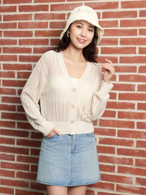 出所：GU公式ファッション通販サイト クロシェバケットハット