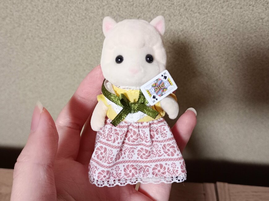 筆者撮影（セリア、4194 ぬい用 トランプ）