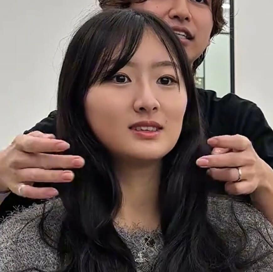 【大変身】女性がロング→肩上ボブで大胆イメチェン！「わぁかわいい！」が自然に出た、似合わせボブがすごい…