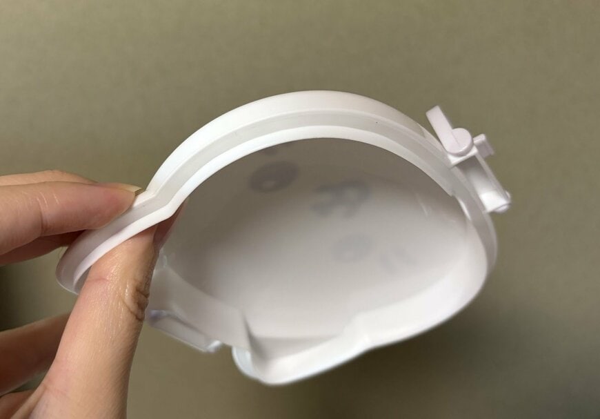 筆者撮影（セリア、ランチボックス 350ml ネコダイカット）