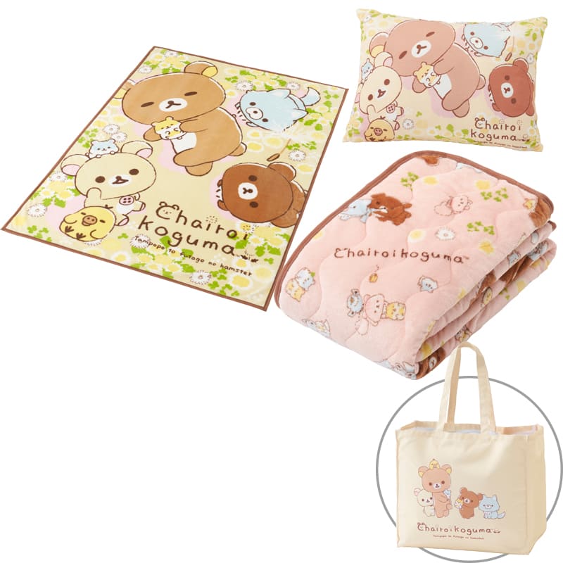 出所：ファッションセンターしまむら キャラクター寝具ハッピーバッグ【4点セット】