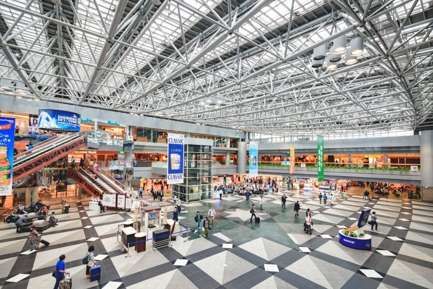 新千歳空港の様子