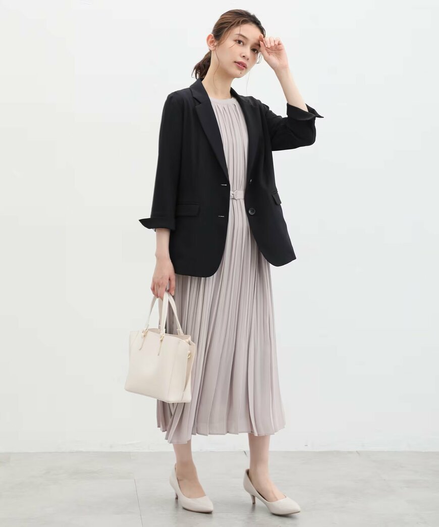 着ぶくれしにくいので、体型が気になる40代にもおすすめ