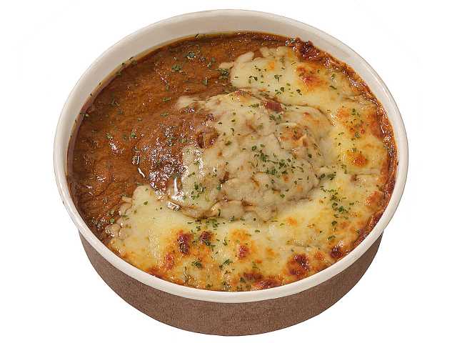 セブン-イレブンの新商品：銀座デリー監修スパイス香るハンバーグカレードリア