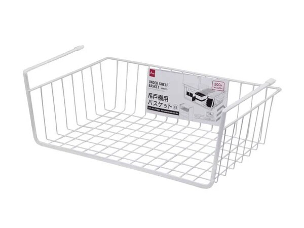 吊戸棚用バスケット(白)