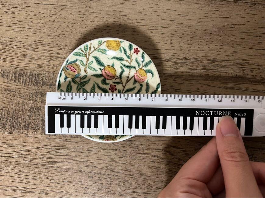 セリア、豆皿 絵画 WM