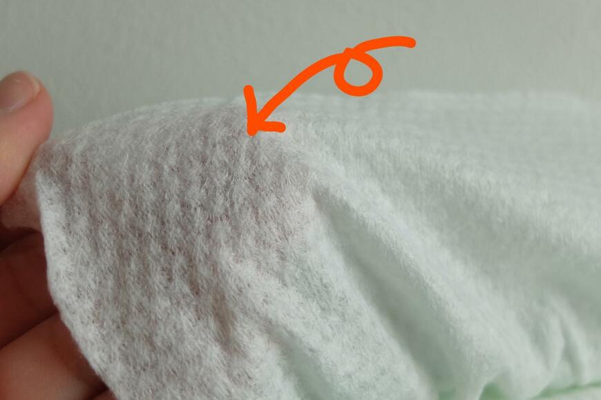 セリア　使い捨て洗顔タオル