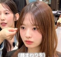 1年前からインスタを見ていた女性が来店　レイヤーカットで激変した姿が話題