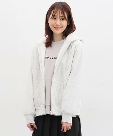 ぽっちゃりさんにも人気！ハニーズのロングセラー「裏ボアパーカー」の