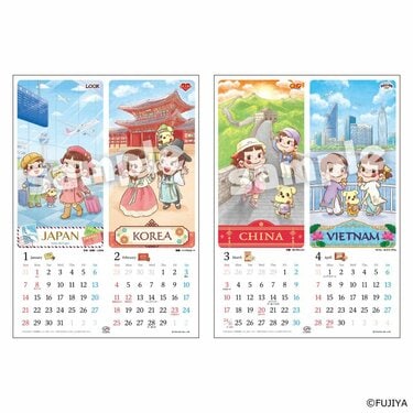 ぺこちゃん　カレンダー Amazon.co.jp: 不二家ペコちゃん 2024年 ポスターカレンダー1枚