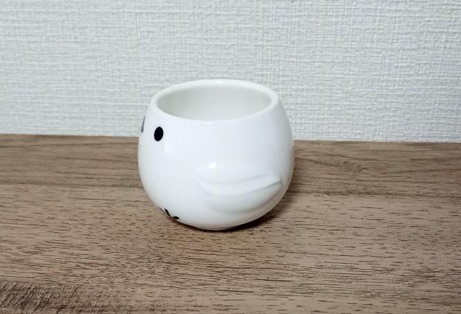 出所：筆者撮影（セリア、フリーカップ ころころシマエナガ）