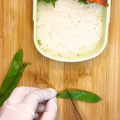お弁当にバッタとカメムシ！？夫と娘に作る【復讐弁当】簡単なのに見た目のインパクト抜群！きぬさやで作るリアルな見た目に注目