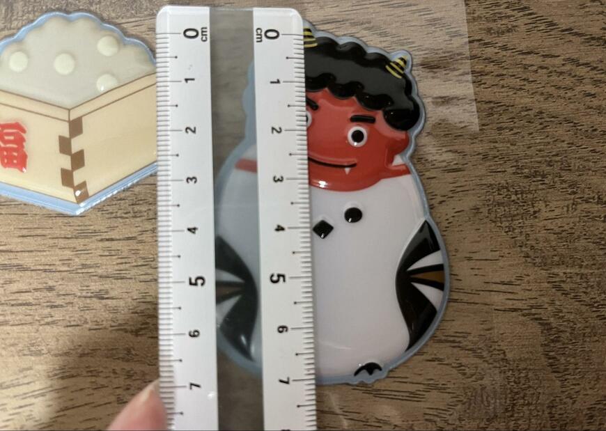 筆者撮影（キャンドゥ、塩ビ ステッカー 節分）