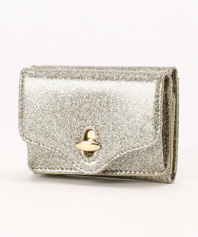 HASHIBAMI - ラメグリッターミニウォレット ¥11,000（税込）