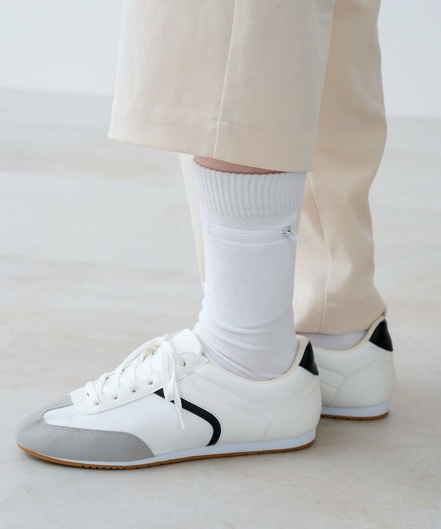 出所：パルグループ公式ファッション通販サイト 3COINS トラベルセキュリティソックス