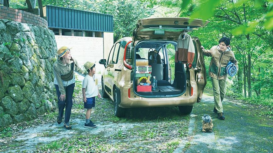 出所：トヨタ自動車WEBサイト　トヨタ シエンタ　ギャラリー