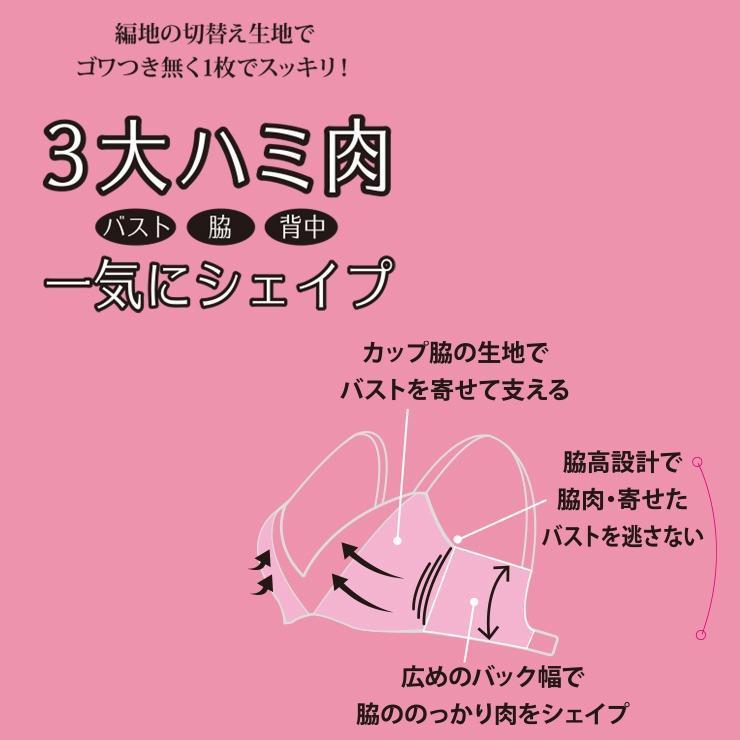 しまむら、レディース 補整ブラジャー(ラクっとキレイ) 画像